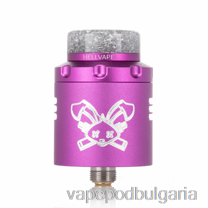 Vape Bulgaria Hellvape Dead Rabbit V3 24mm Rda Purple